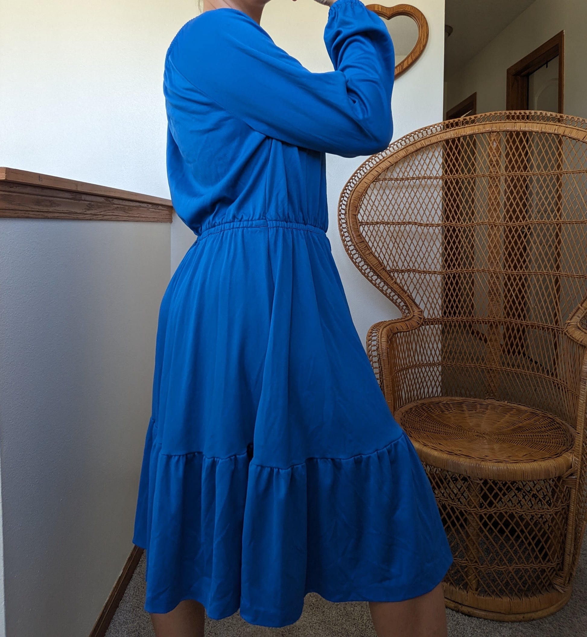 1970s peasant dress Dress Rad Bonnie's Vintage