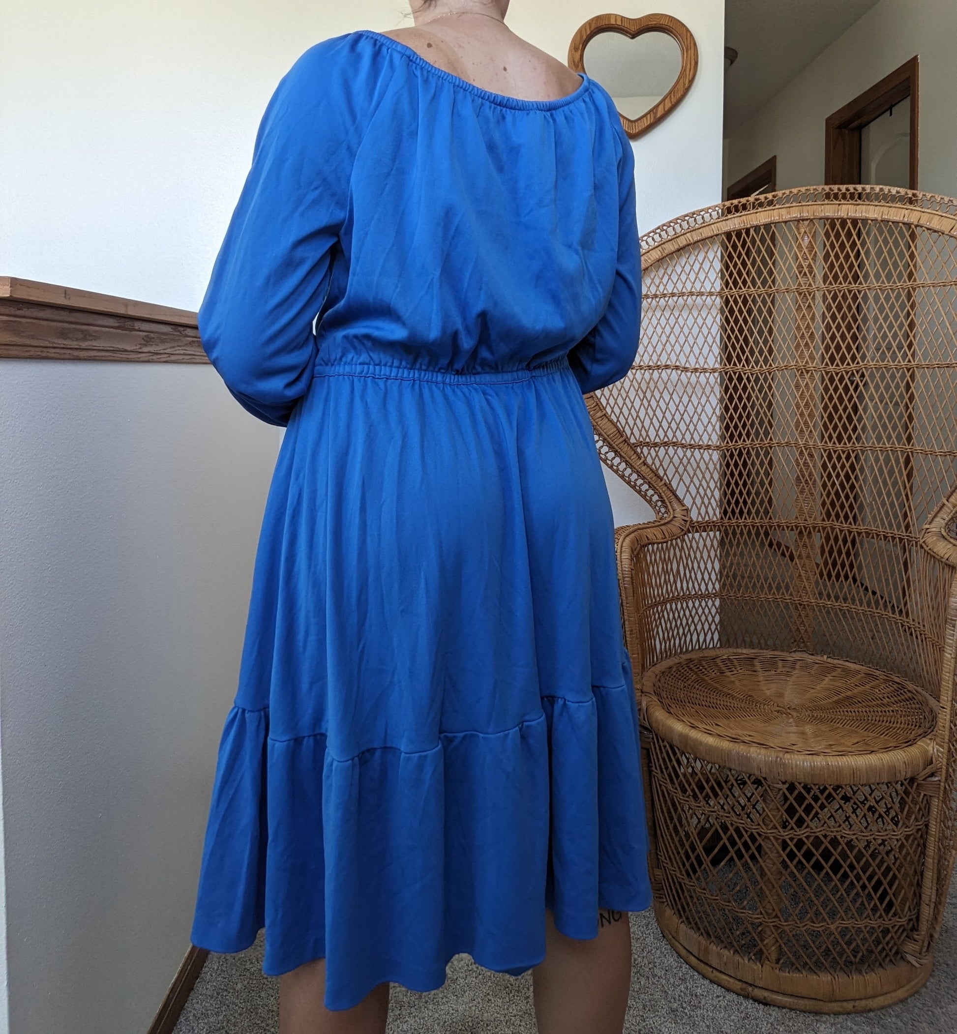 1970s peasant dress Dress Rad Bonnie's Vintage