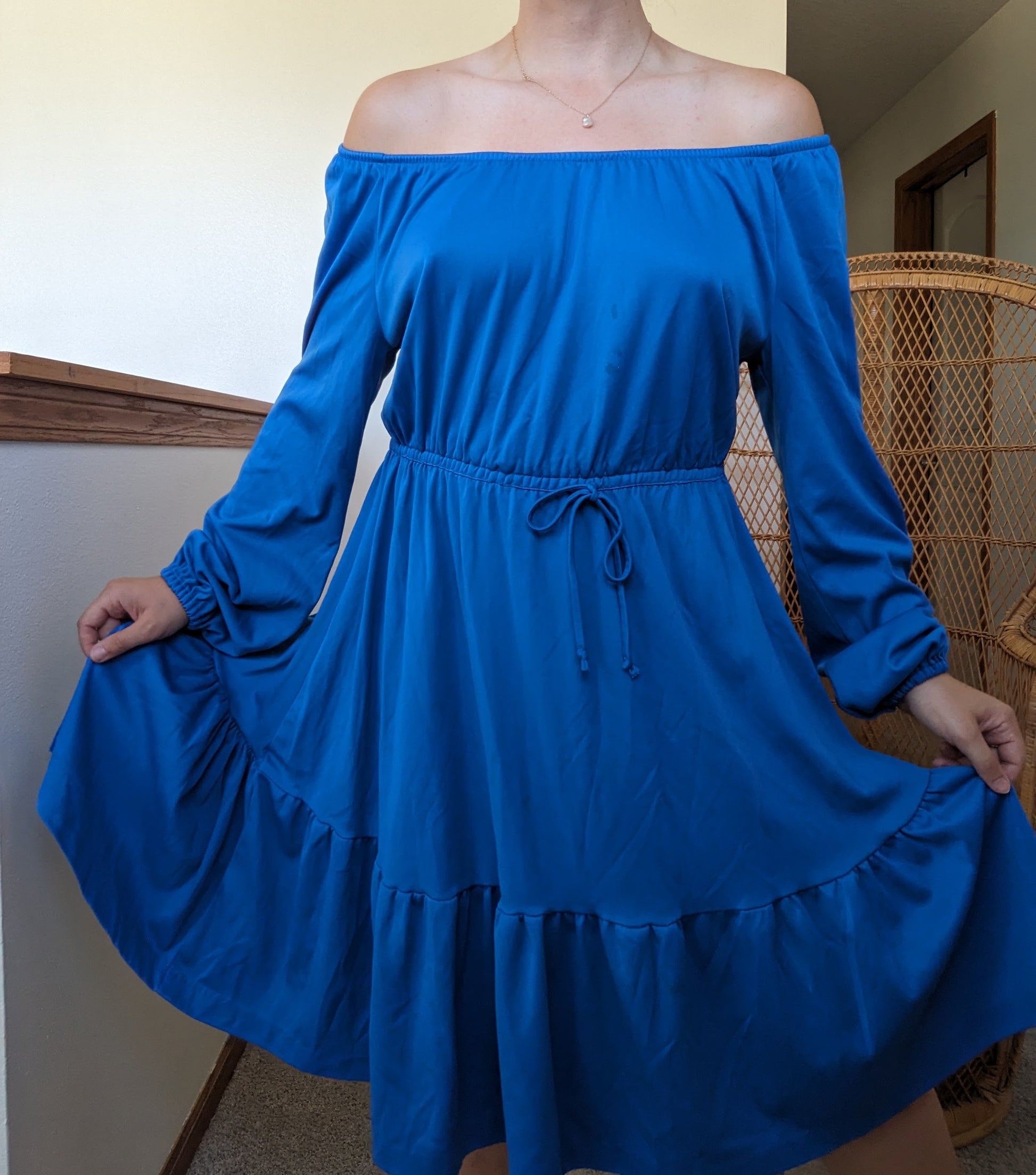 1970s peasant dress Dress Rad Bonnie's Vintage