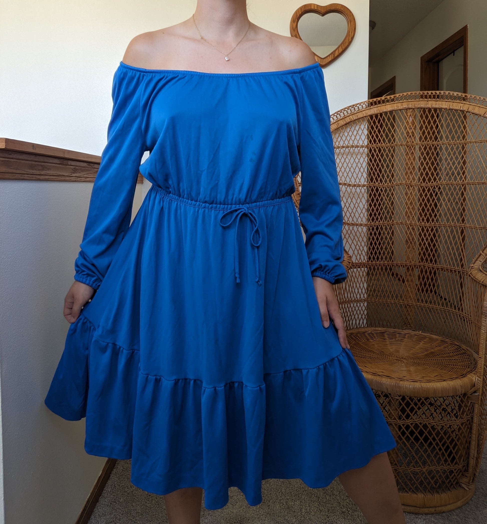 1970s peasant dress Dress Rad Bonnie's Vintage