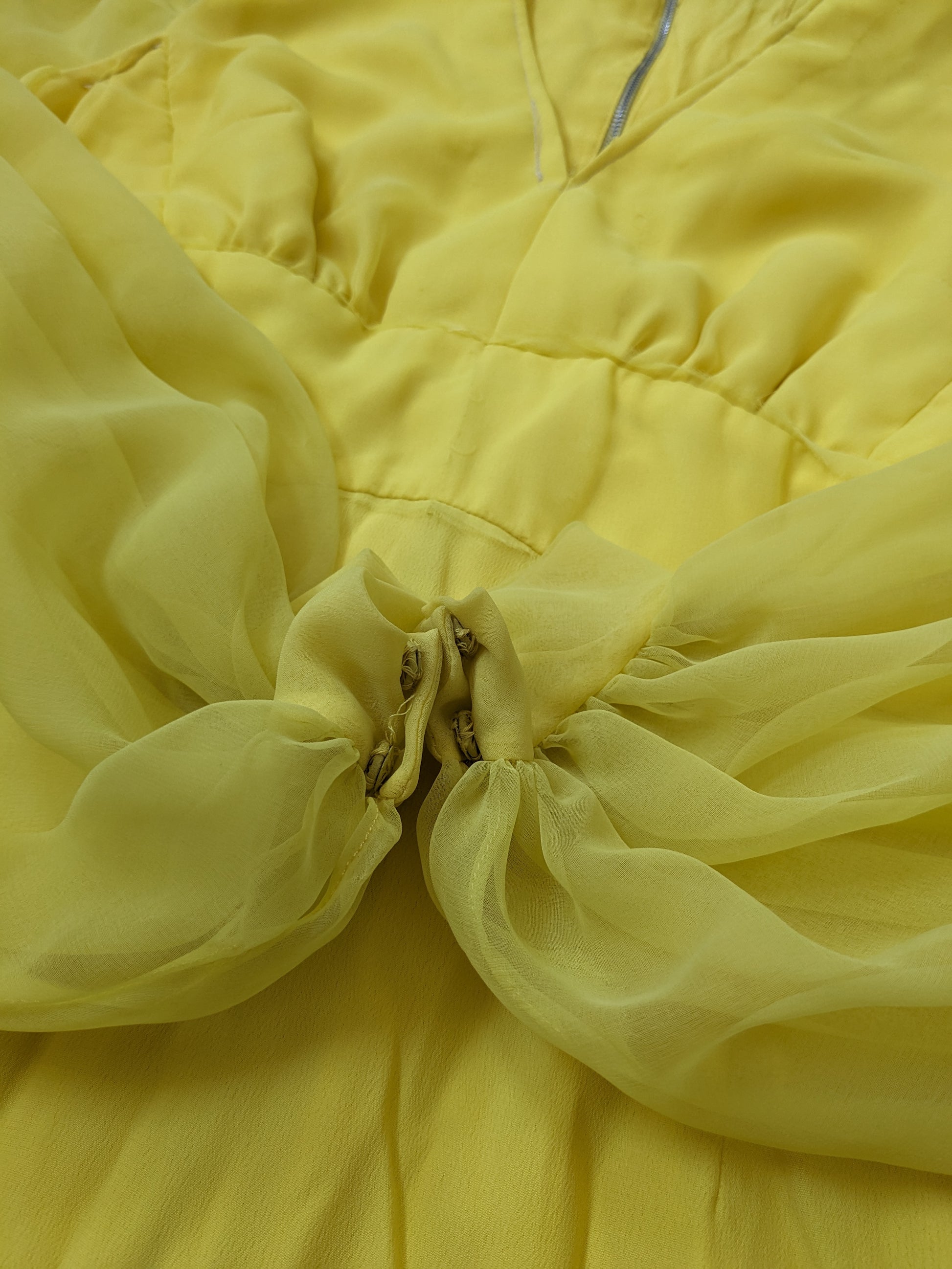1960s/70s canary yellow dress Dress Rad Bonnie's Vintage