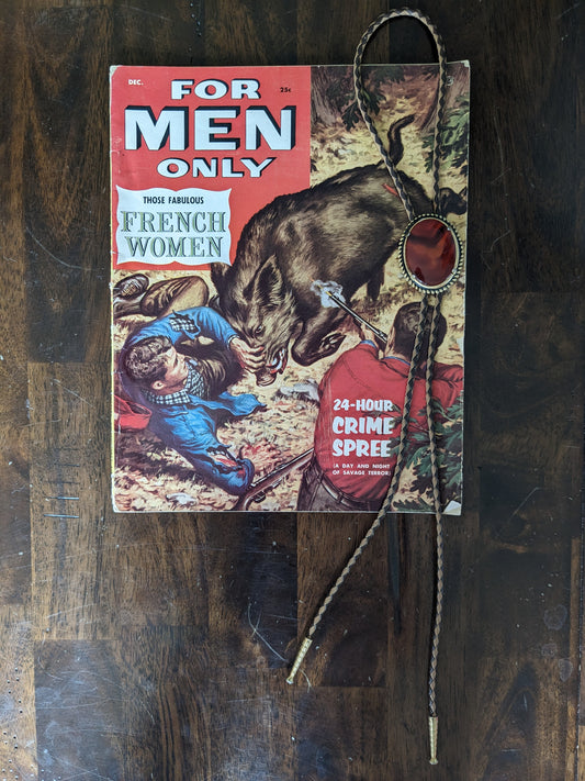 1970s bolo tie Bolo tie Rad Bonnie's Vintage