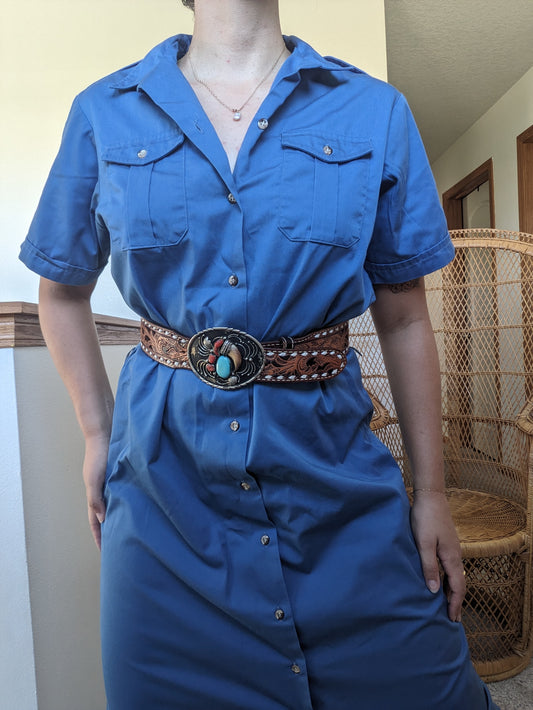 1980s L.L. Bean shirt dress Dress Rad Bonnie's Vintage