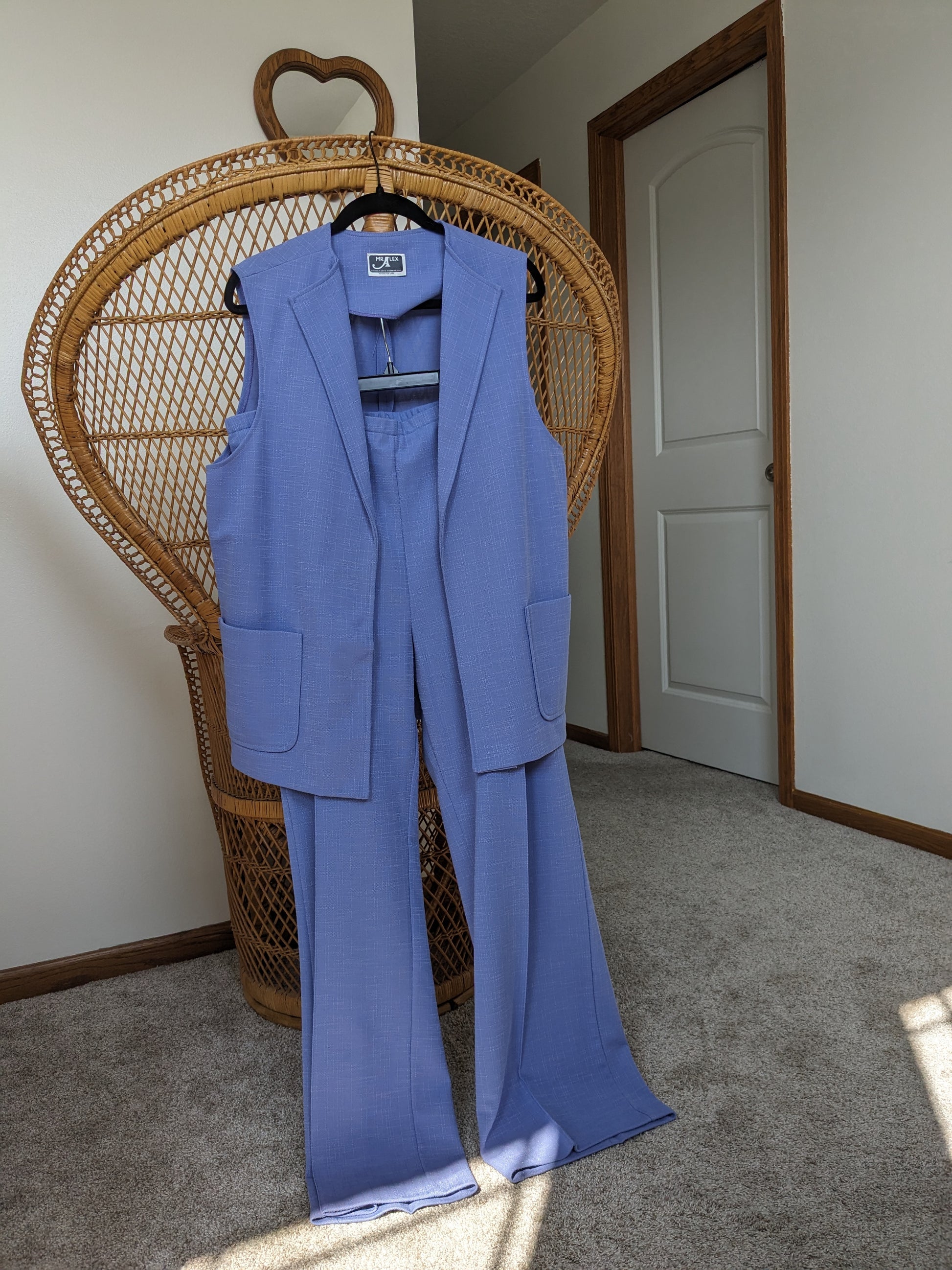 1970s periwinkle set Set Rad Bonnie's Vintage