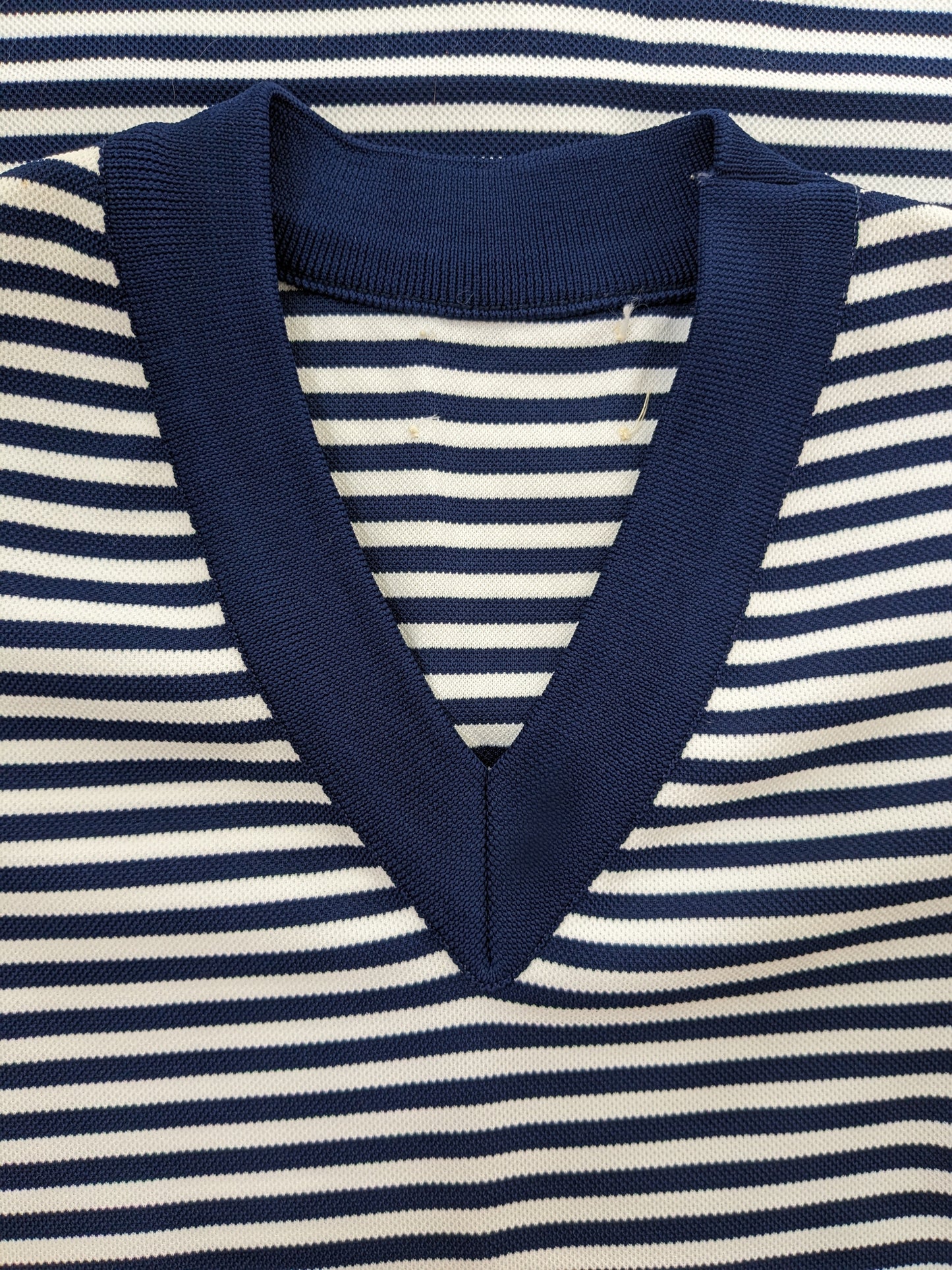 1970s nautical striped dress