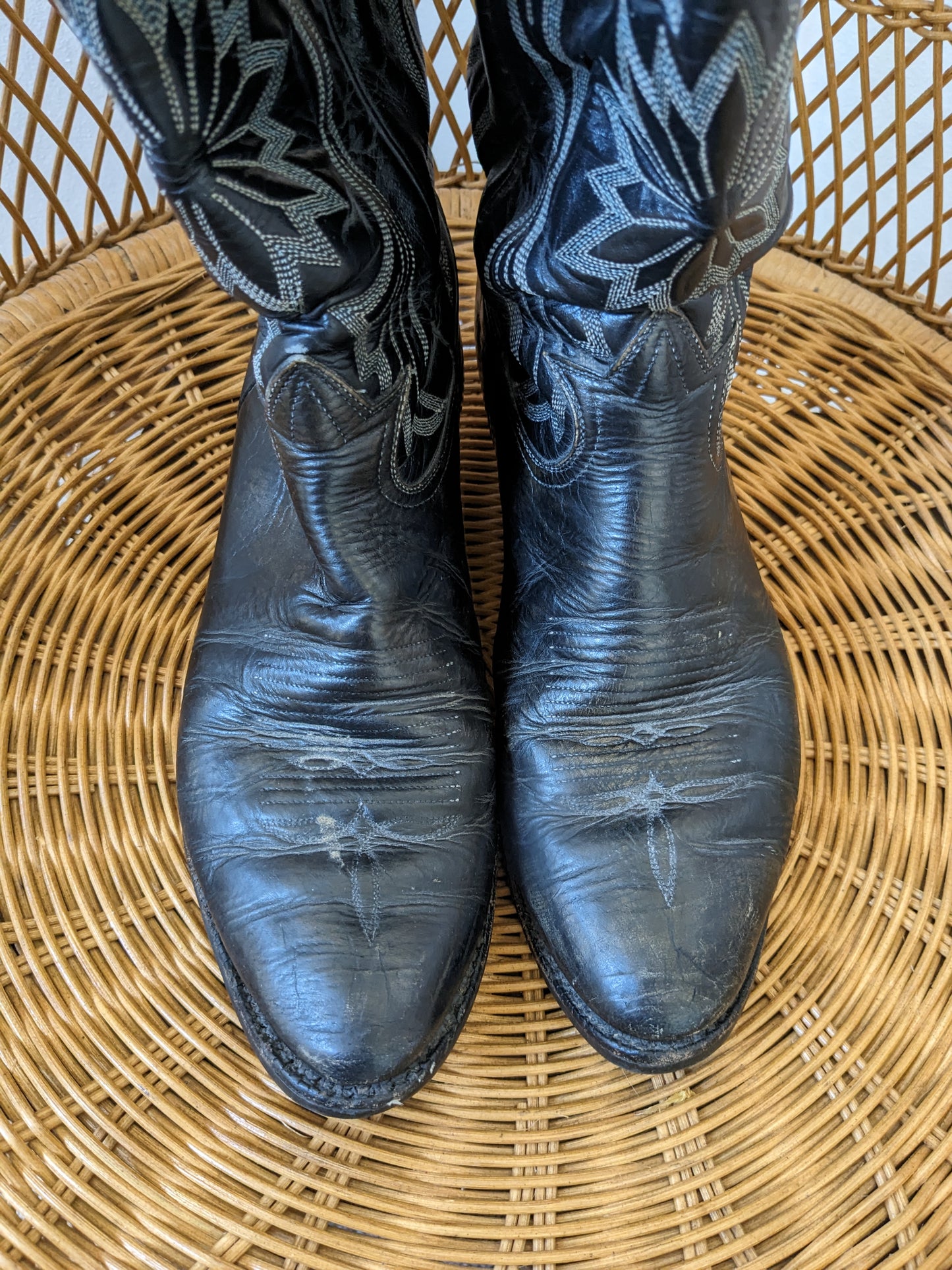 1970s Tony Lama black label boots Boots Rad Bonnie's Vintage