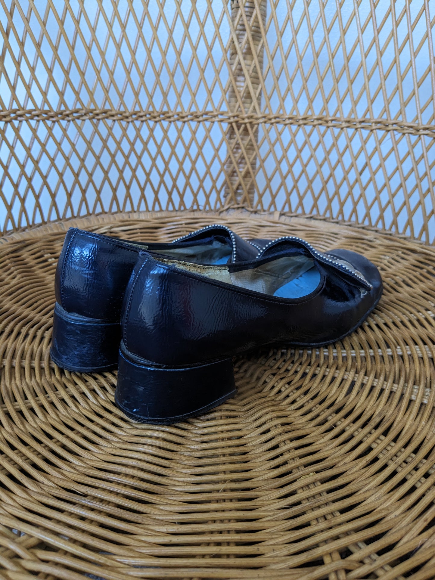 1960s navy mod shoes Shoes Rad Bonnie's Vintage