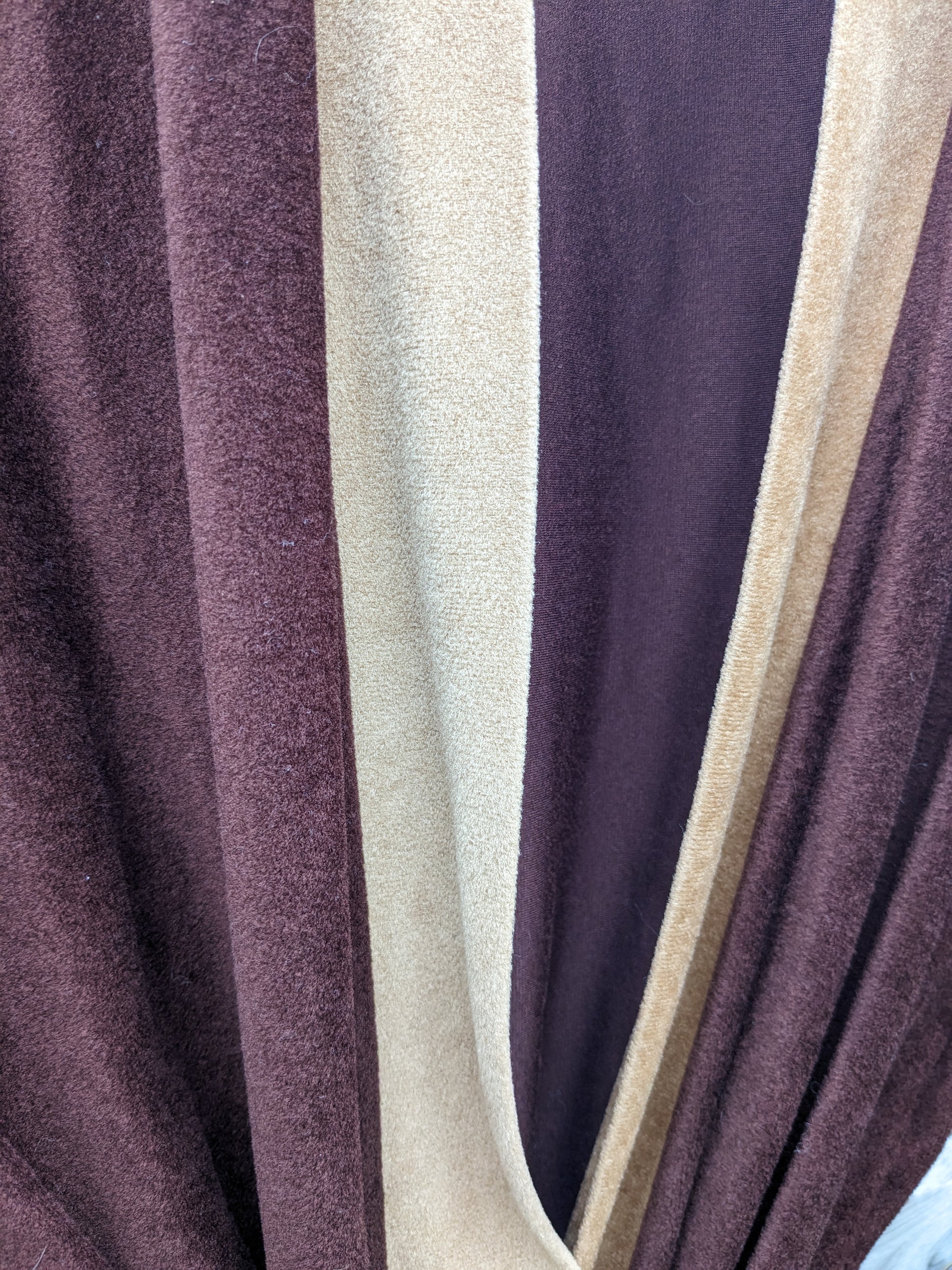 1970s velour robe Robe Rad Bonnie's Vintage