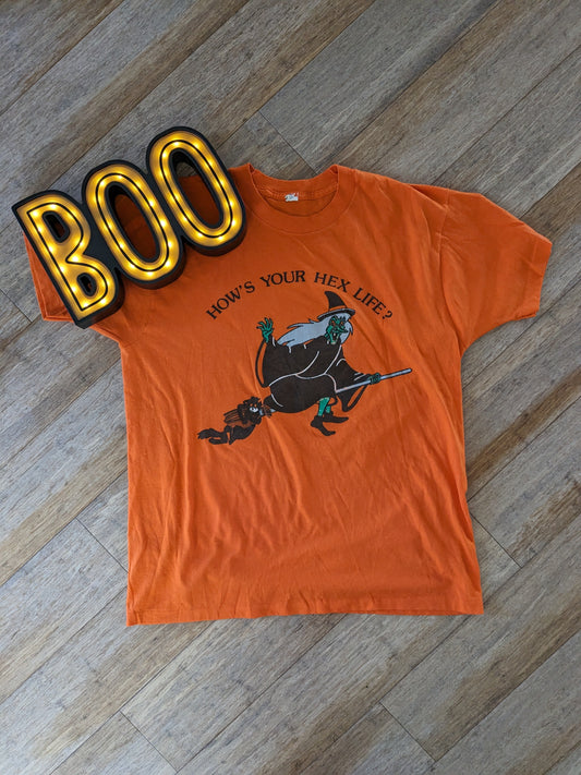 1980s hex t-shirt Shirt Rad Bonnie's Vintage