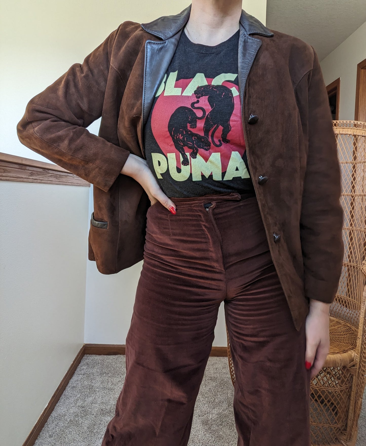 1960s suede jacket