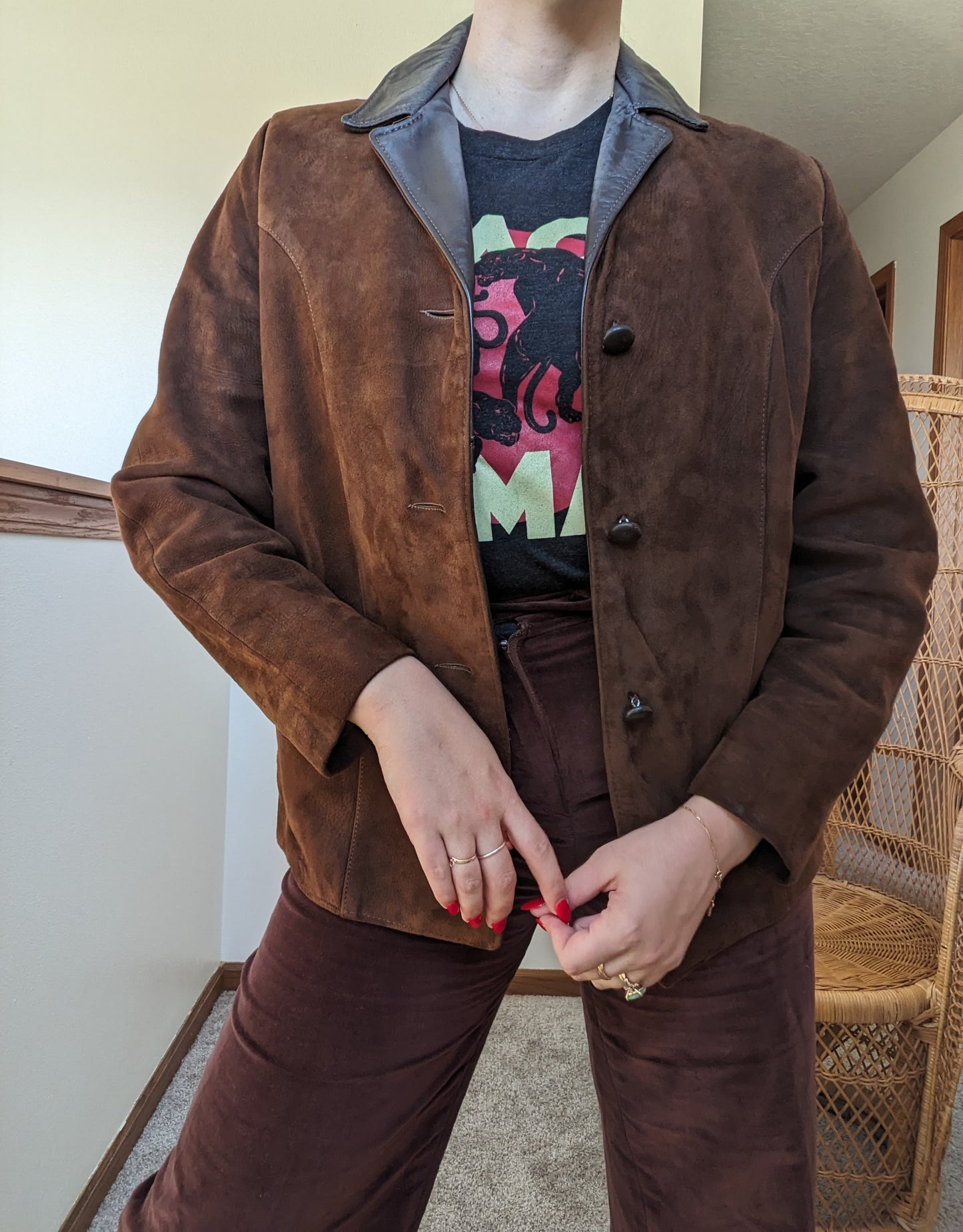 1960s suede jacket