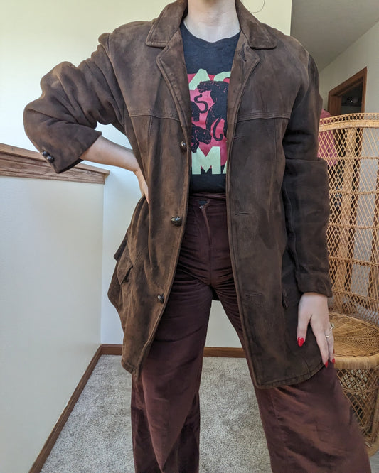 1960s Oakbrook Sportswear suede jacket Jacket Rad Bonnie's Vintage