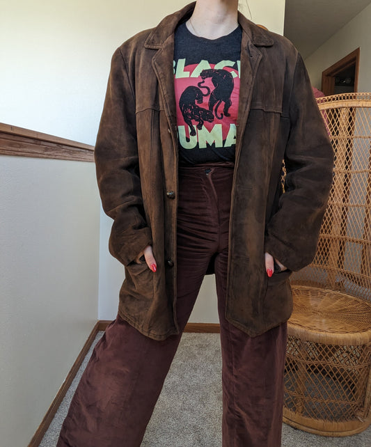 1960s Oakbrook Sportswear suede jacket Jacket Rad Bonnie's Vintage