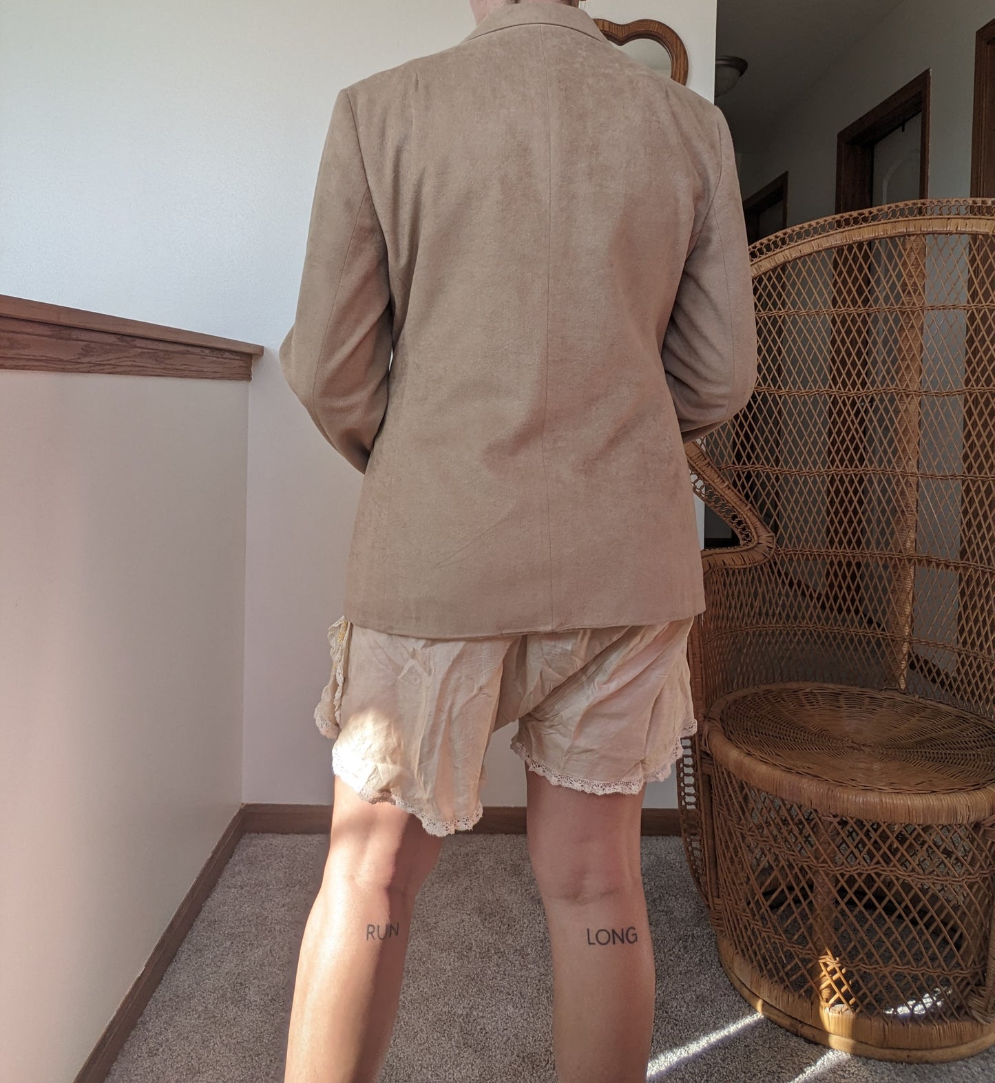 1970s suede blazer