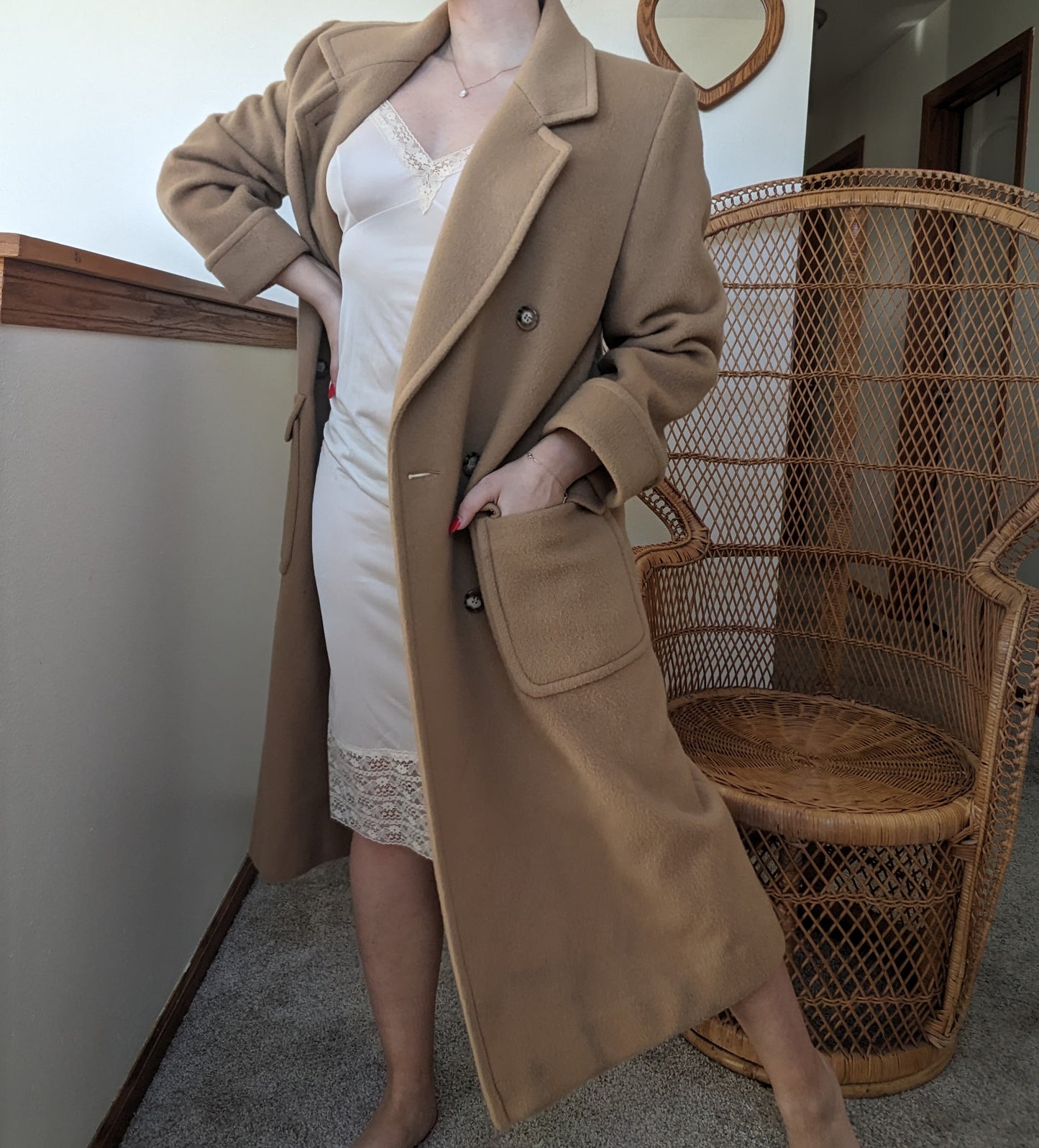 1970s Halston coat