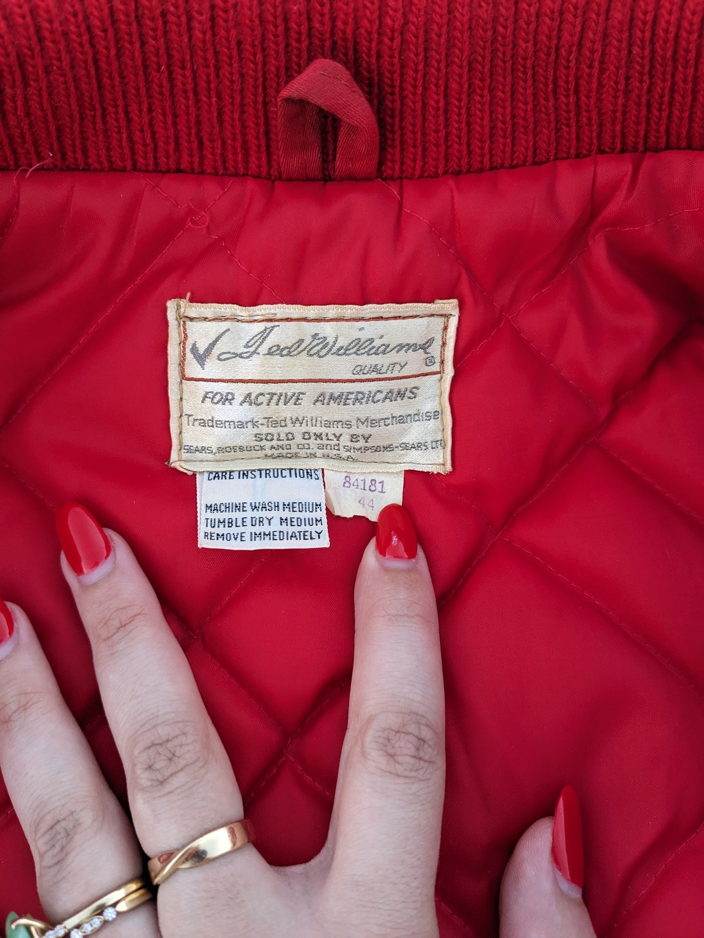 1960s quilted coat