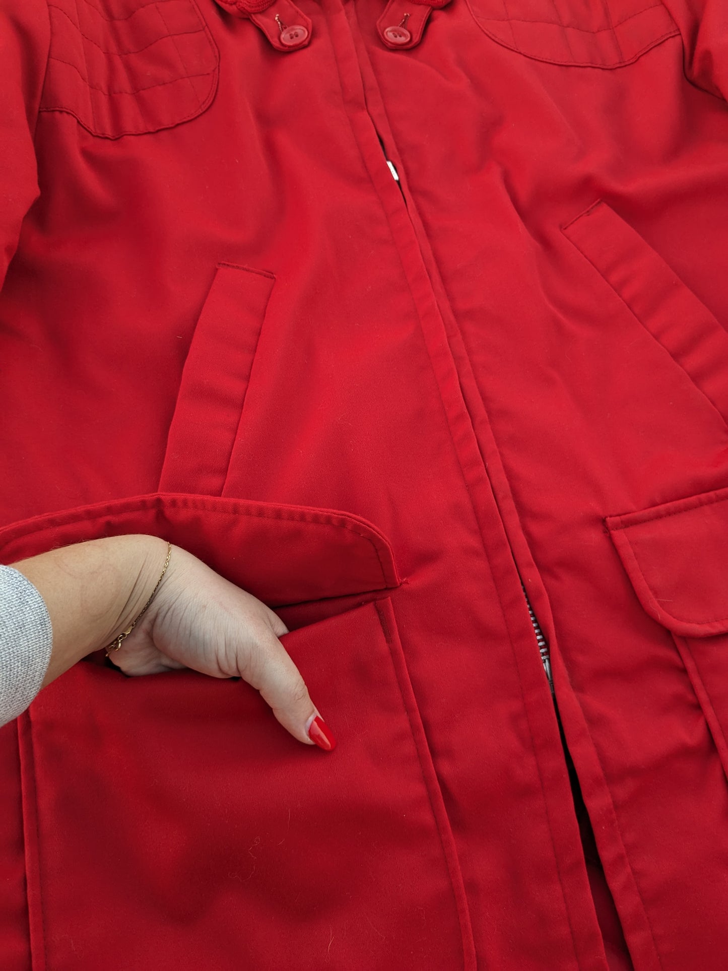 1960s quilted coat