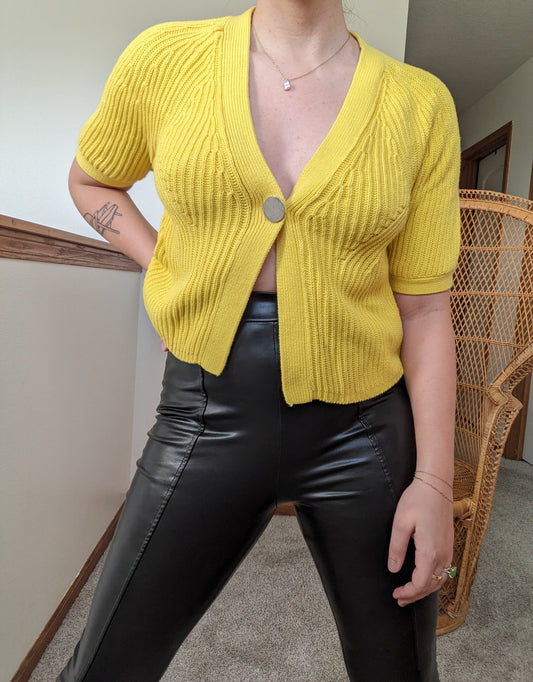 Y2k yellow sweater Sweater Rad Bonnie's Vintage
