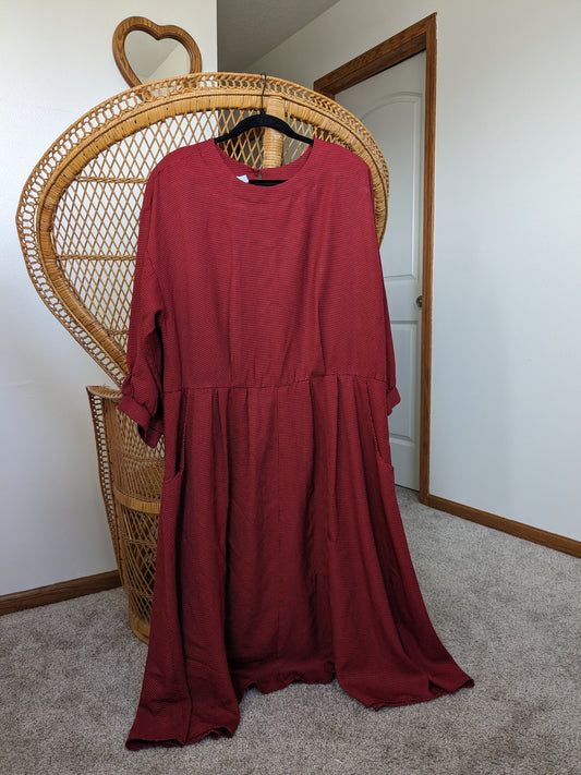 1980s hounds tooth dress Dress Rad Bonnie's Vintage