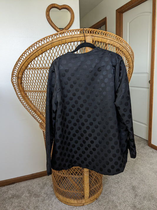 1980s mod polka dot swing jacket Jacket Rad Bonnie's Vintage