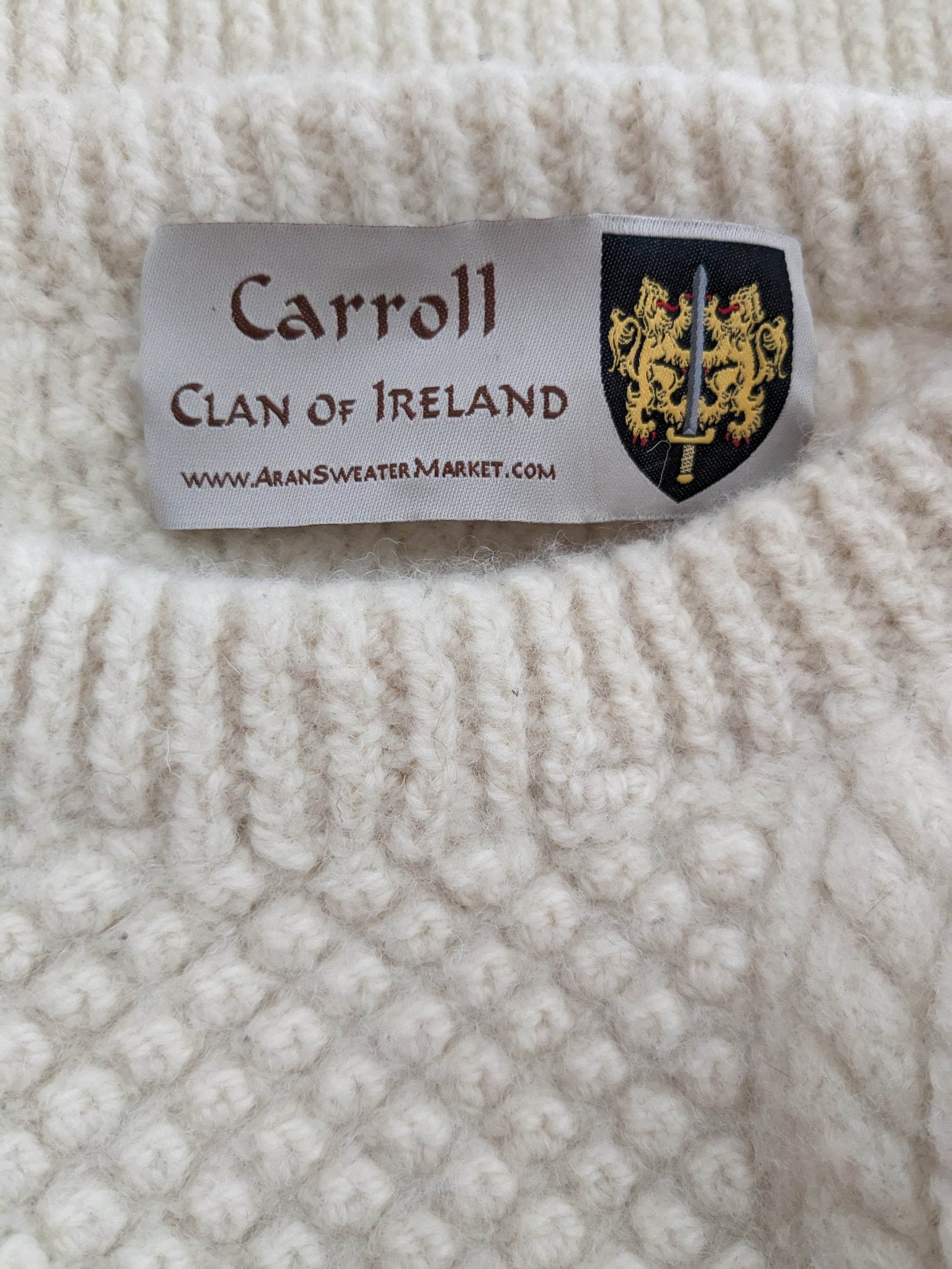 Modern Irish-made merino sweater Sweater Rad Bonnie's Vintage
