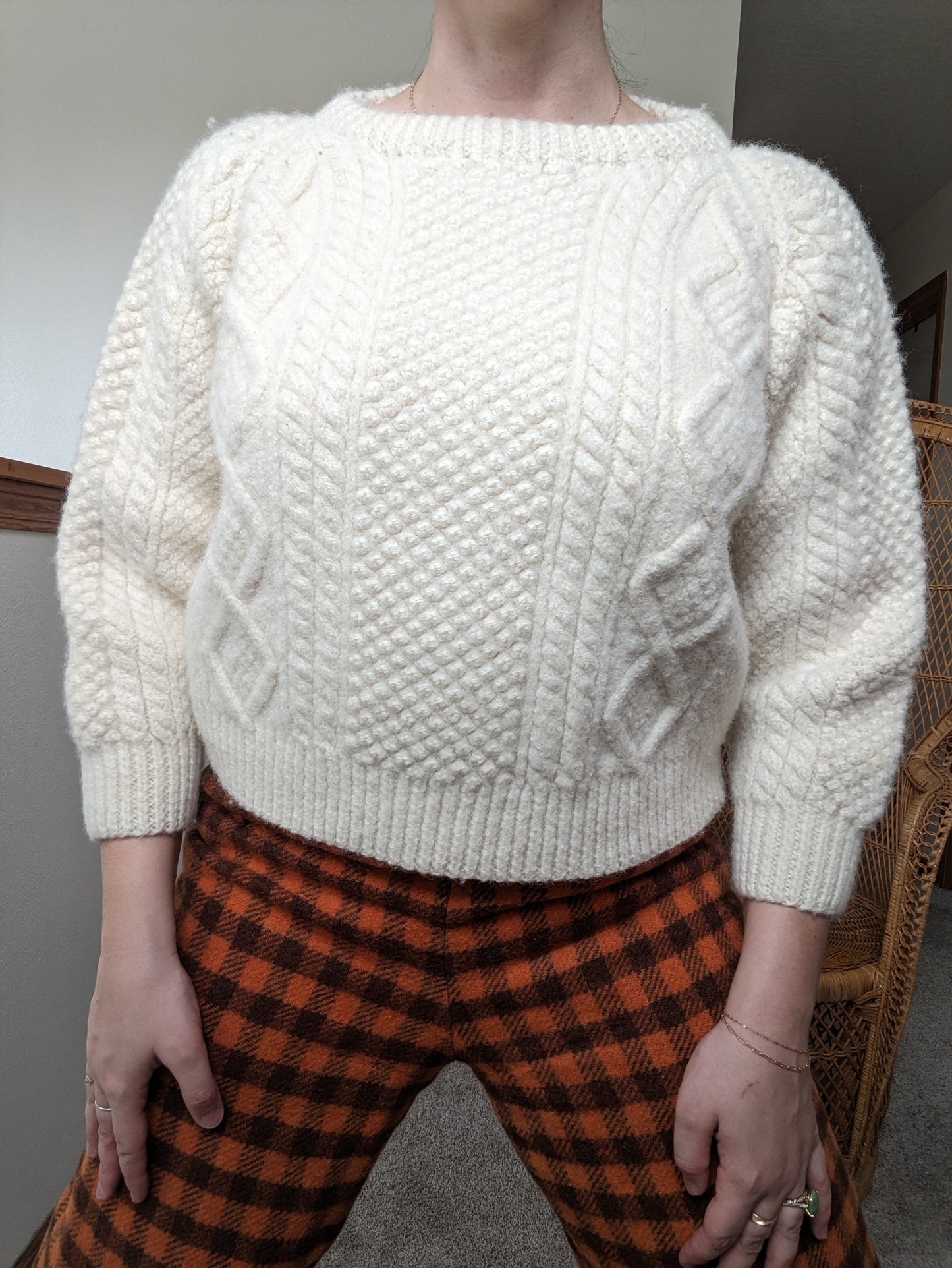 Modern Irish-made merino sweater Sweater Rad Bonnie's Vintage