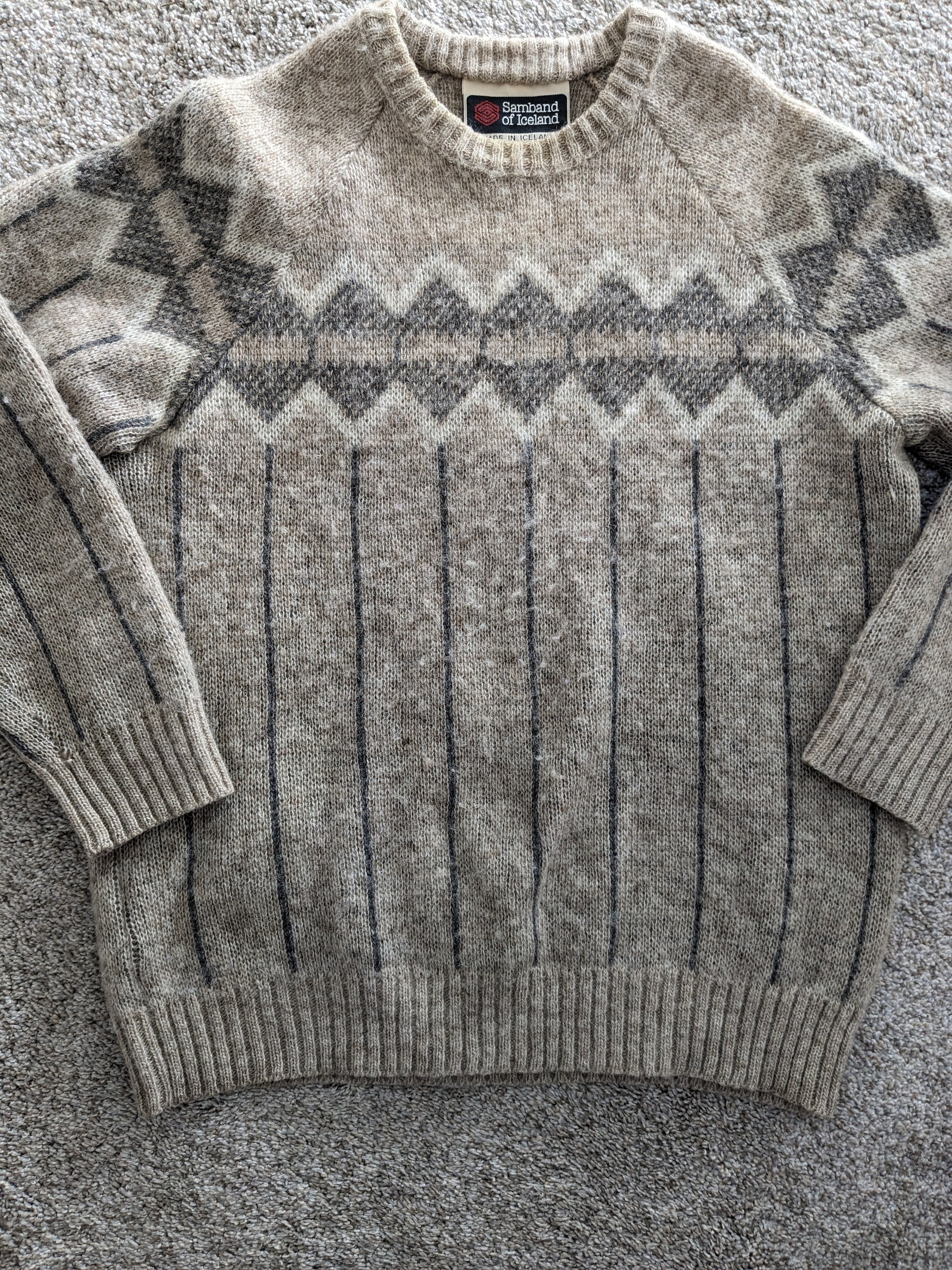 1970s Icelandic wool sweater Sweater Rad Bonnie's Vintage