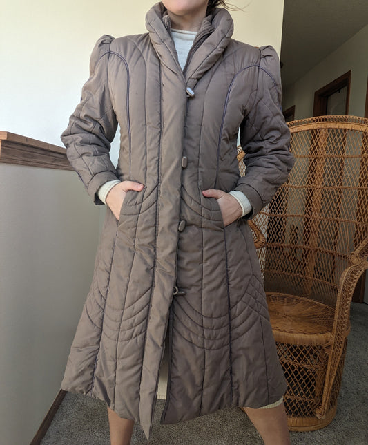 1985 Montgomery Ward puffer coat Coat Rad Bonnie's Vintage