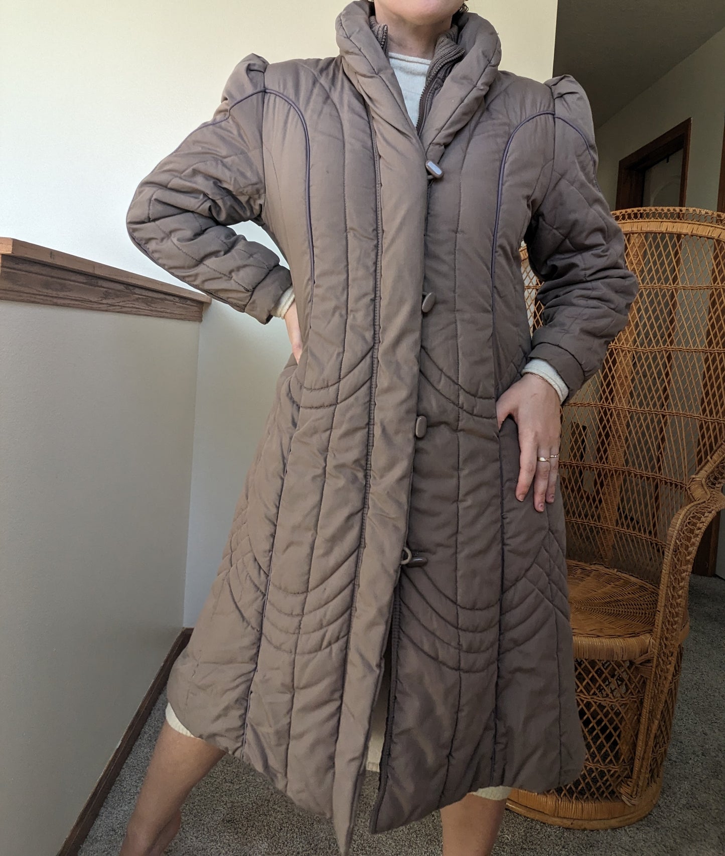 1985 Montgomery Ward puffer coat Coat Rad Bonnie's Vintage