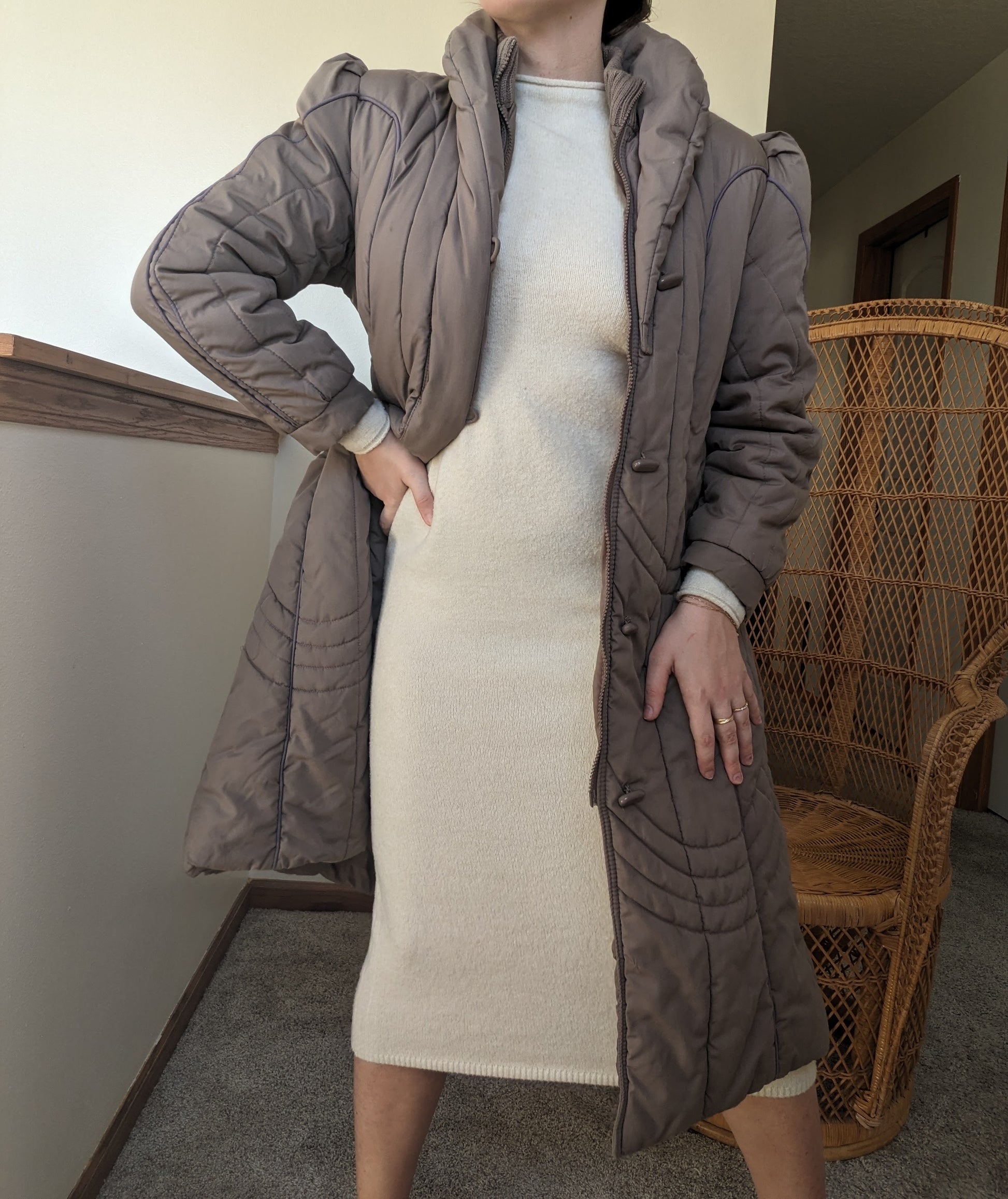 1985 Montgomery Ward puffer coat Coat Rad Bonnie's Vintage