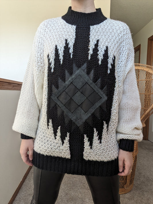 1980s graphic sweater Sweater Rad Bonnie's Vintage