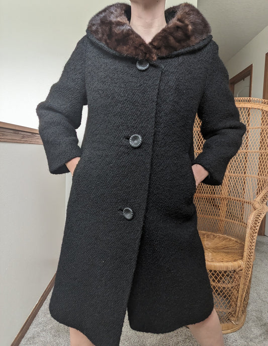 1950s union made coat Coat Rad Bonnie's Vintage