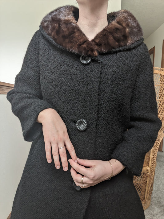 1950s union made coat Coat Rad Bonnie's Vintage