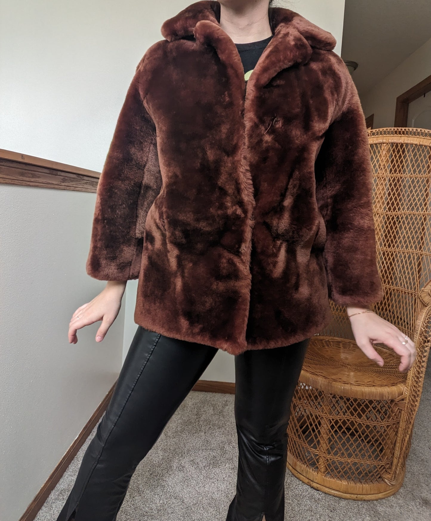 1950s fur coat