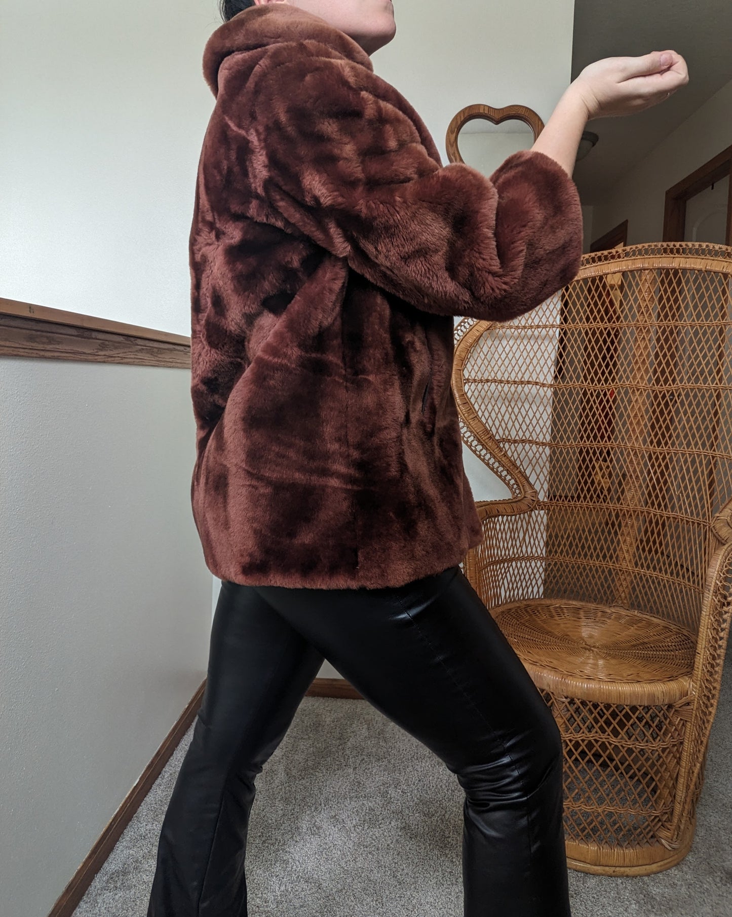 1950s fur coat