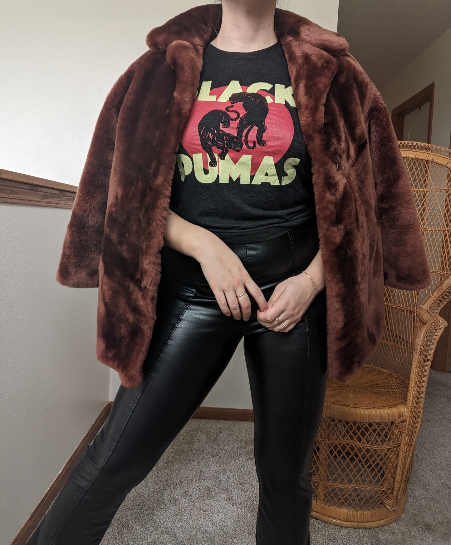 1950s fur coat