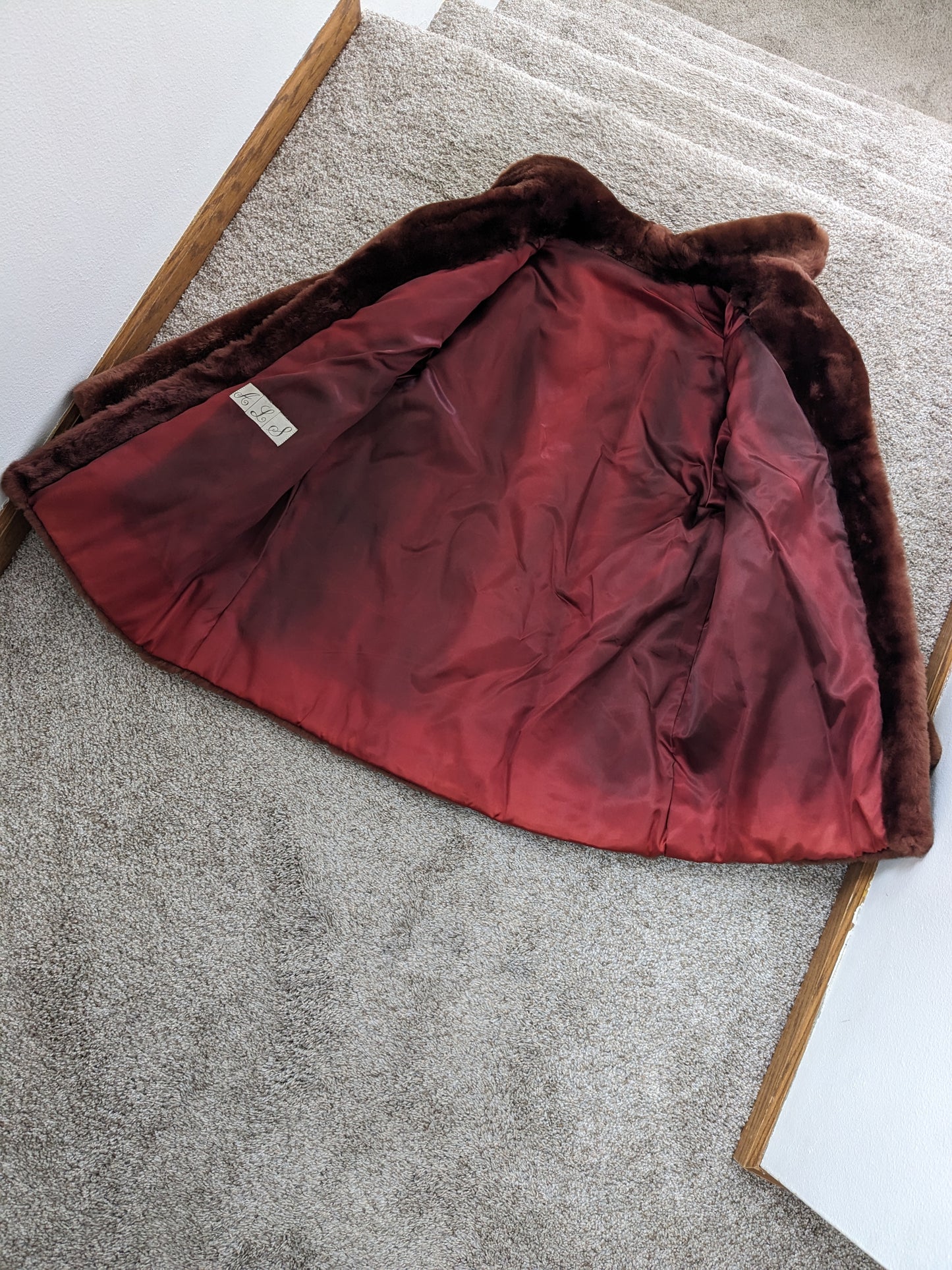 1950s fur coat