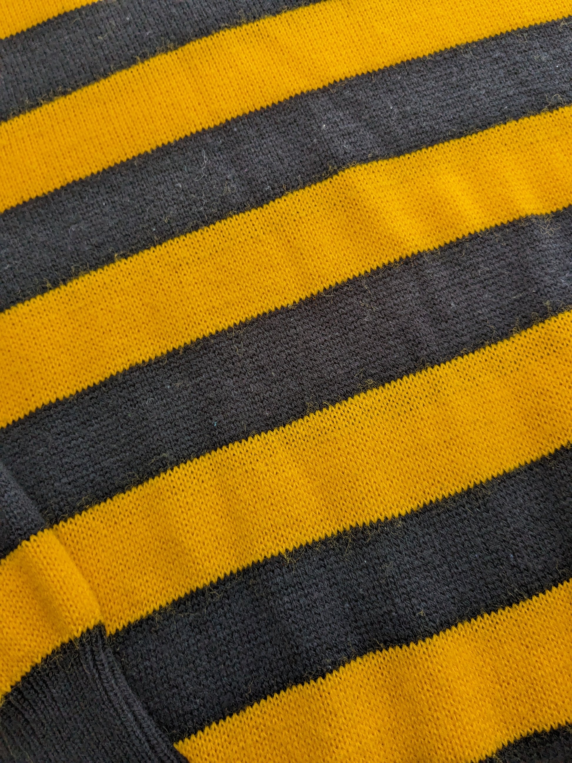 1960s bumblebee striped sweater Rad Bonnie's Vintage
