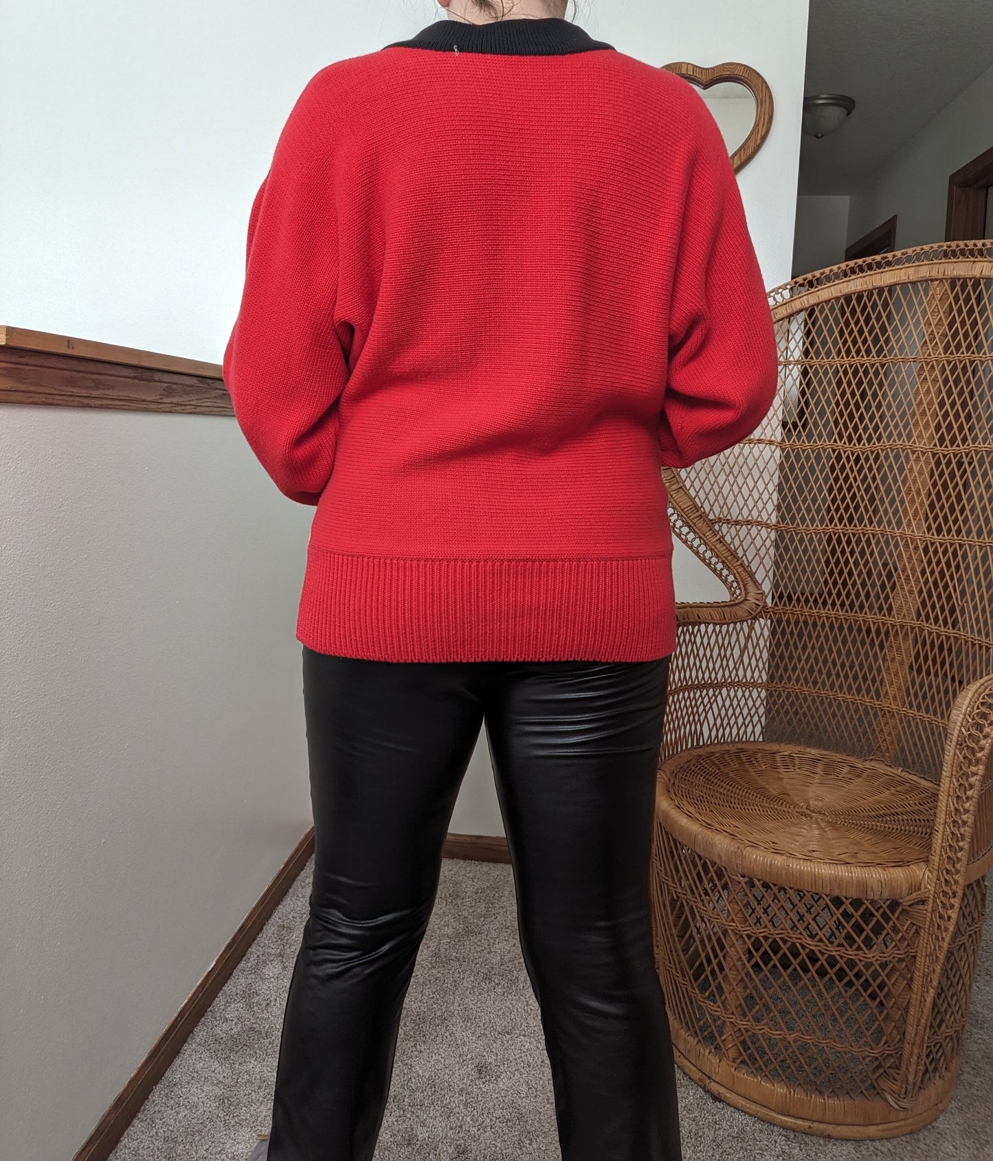 1980s Bloomingdale's color block sweater Sweater Rad Bonnie's Vintage