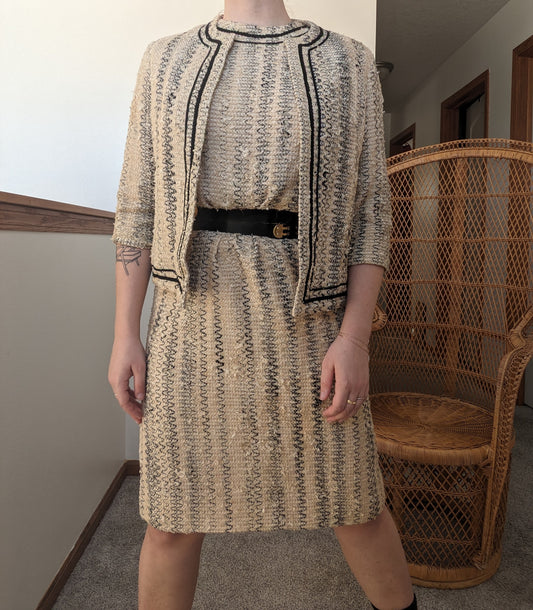 1950s tweed dress set Set Rad Bonnie's Vintage
