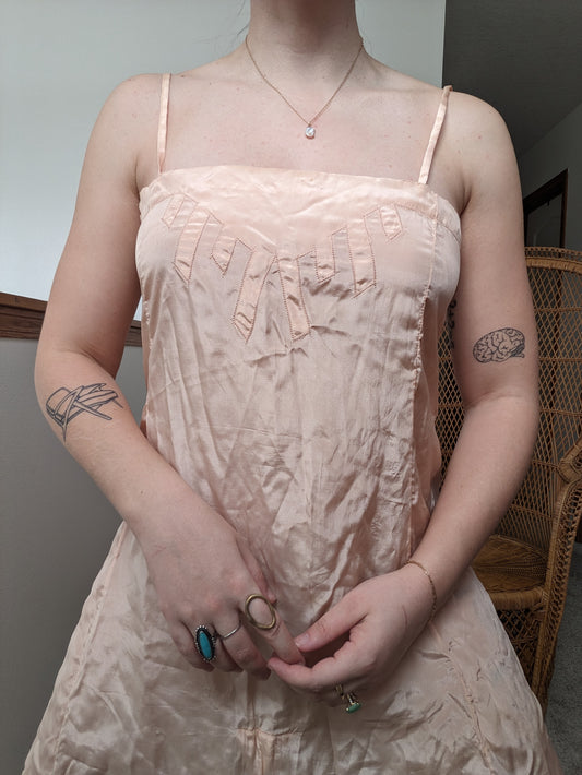 1930s ballet pink slip Slip Rad Bonnie's Vintage