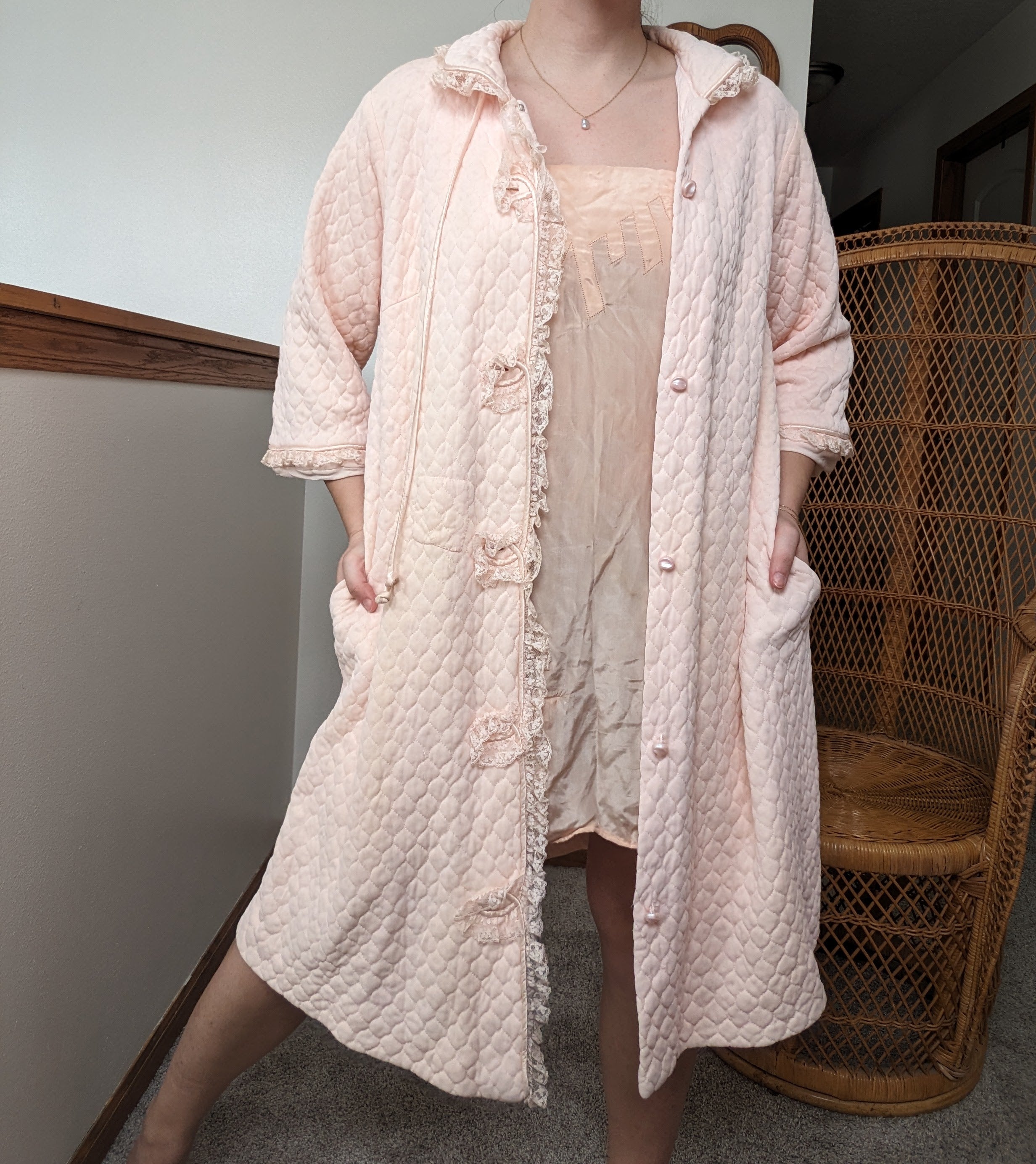 1950s ballet pink robe – Rad Bonnie's Vintage