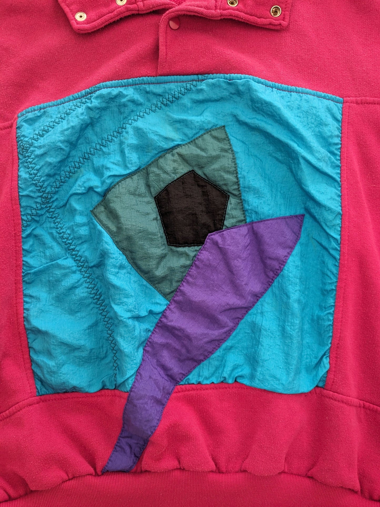 1980s pink sweatshirt