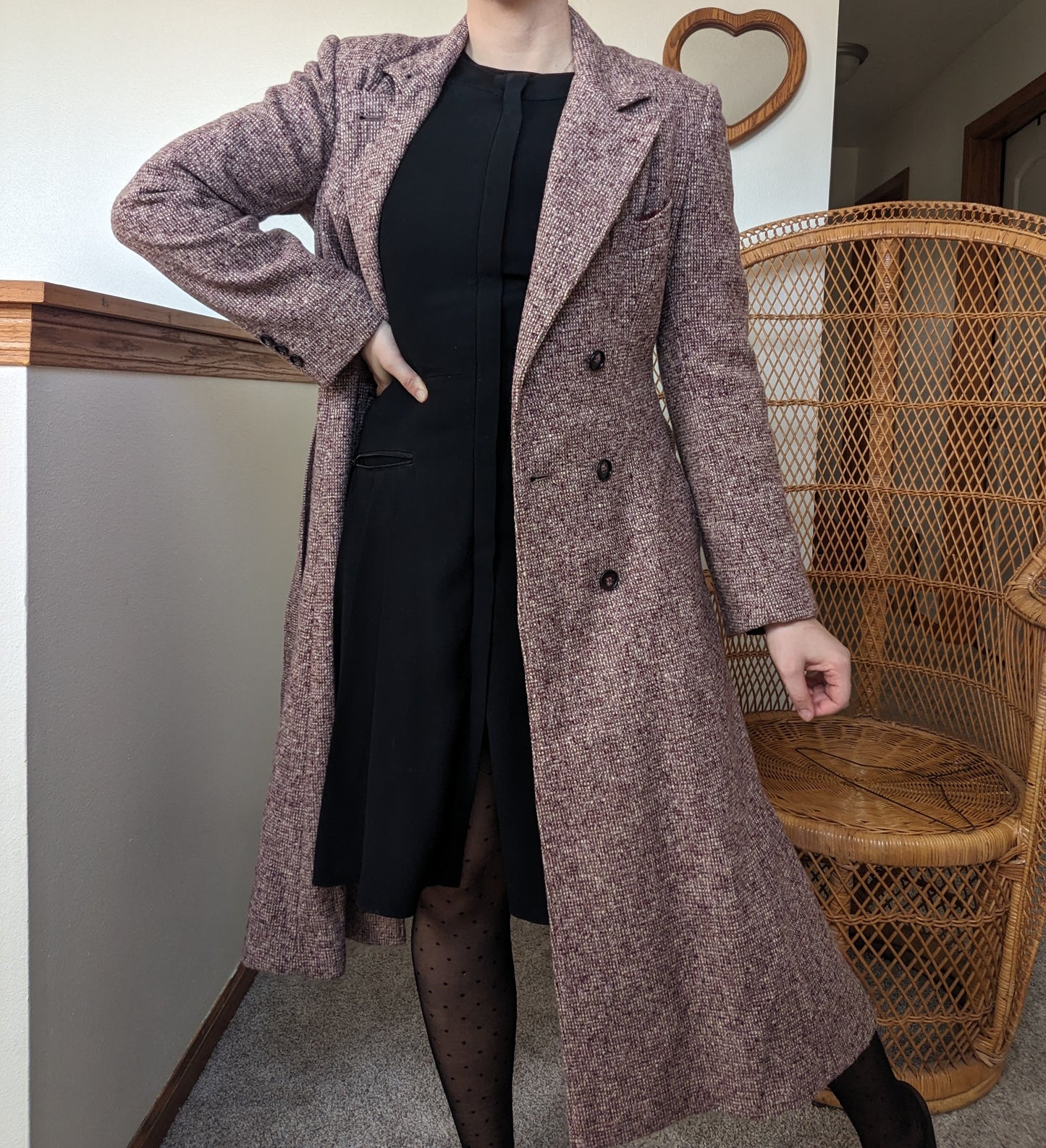 1960s tweed princess coat Coat Rad Bonnie's Vintage