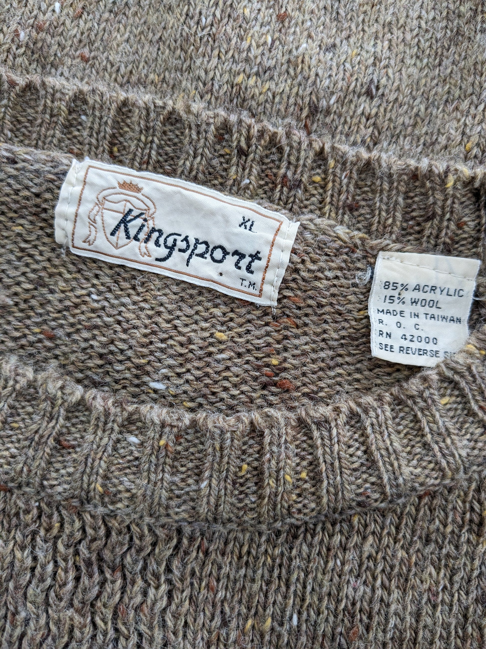 1970s preppy sweater Top Rad Bonnie's Vintage