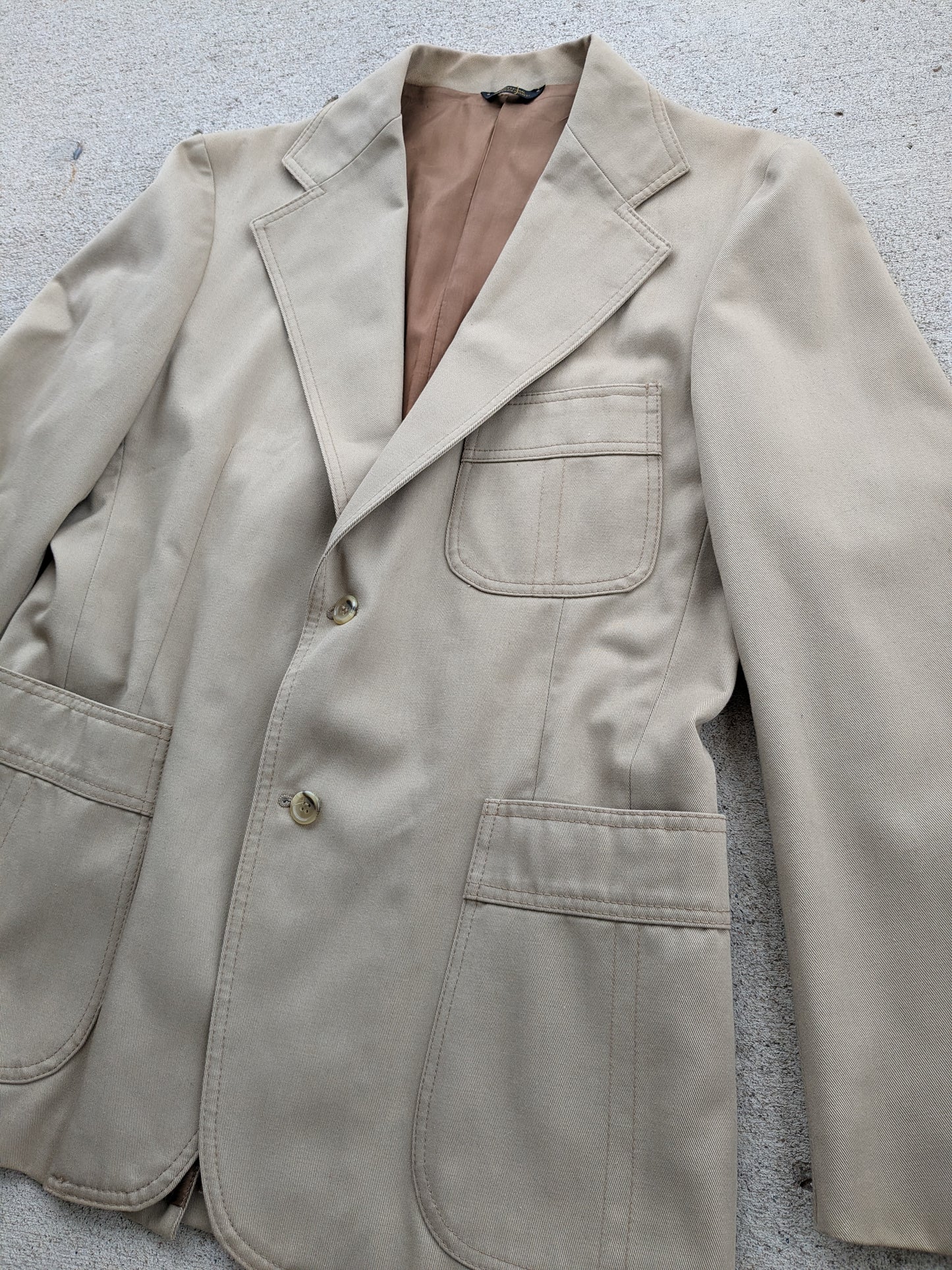 1970s Levi's Panatela suit