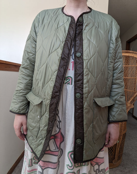 Modern Army liner style jacket Jacket Rad Bonnie's Vintage
