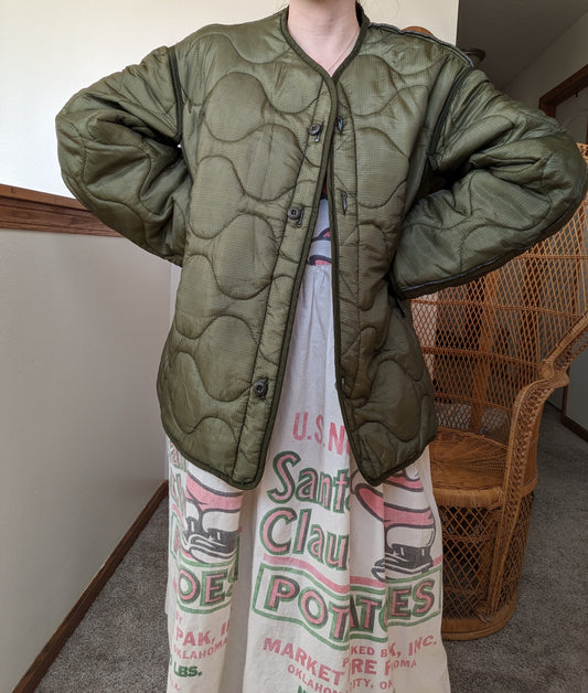 1960s/70s Army liner Jacket Rad Bonnie's Vintage