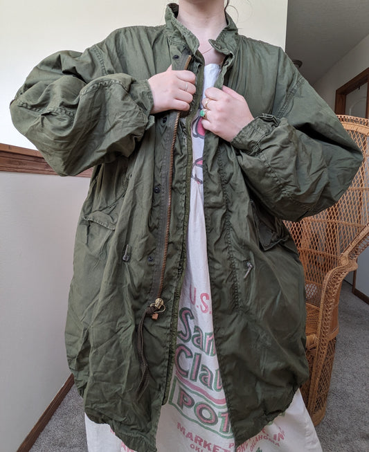 1960s/70s Army parka Coat Rad Bonnie's Vintage