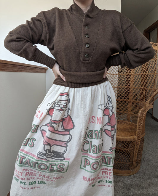 1990s Army sweater Sweater Rad Bonnie's Vintage